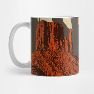 Colorado national monument Mountain & Sun Mug